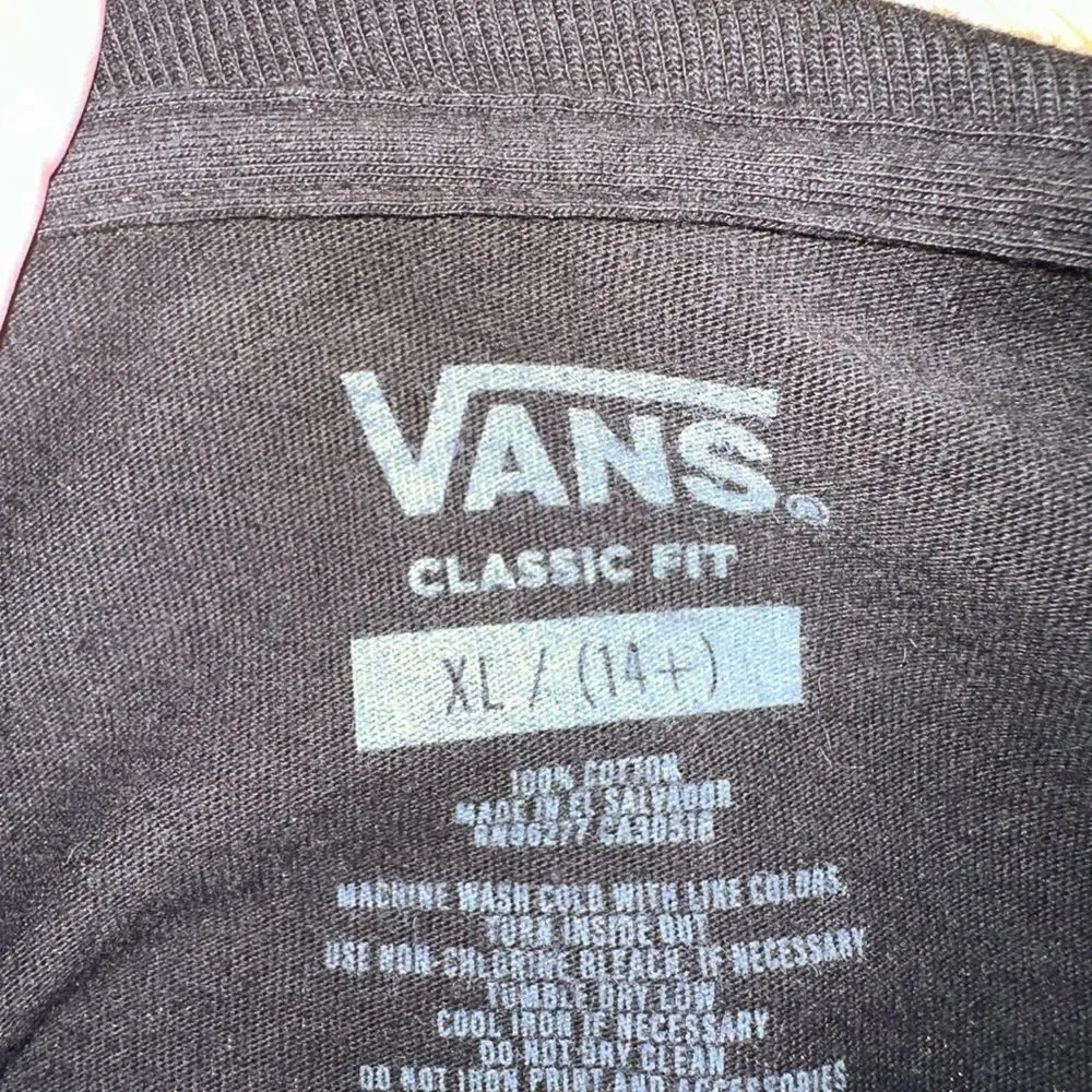 Vans youth XL long sleeve